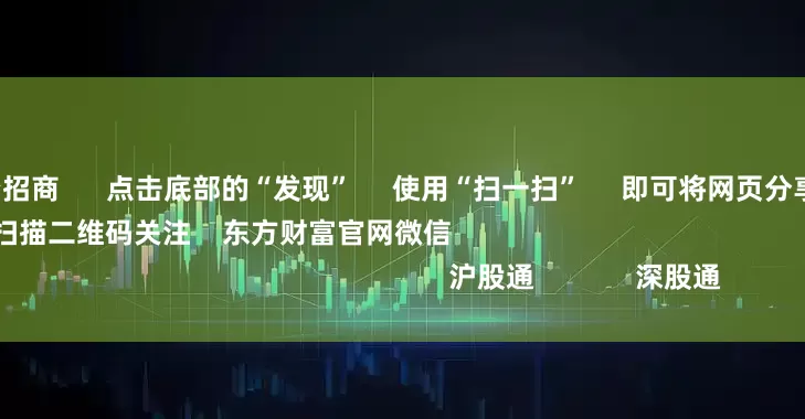 上海股票配资招商      点击底部的“发现”     使用“扫一扫”     即可将网页分享至朋友圈                            扫描二维码关注    东方财富官网微信                                                                        沪股通             深股通